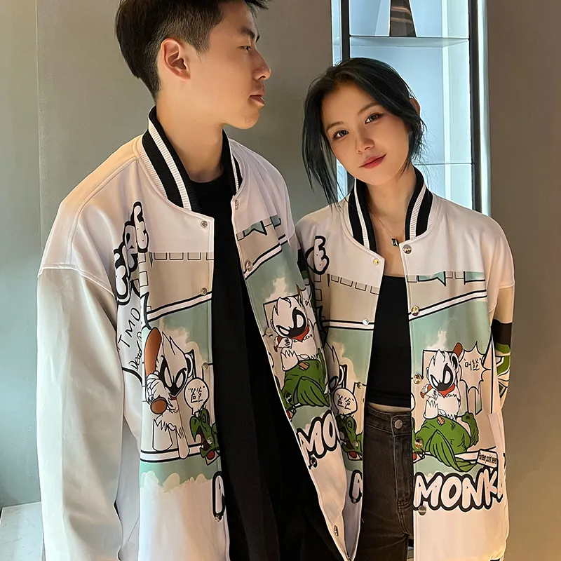 FireMonkey Baseball Jerseys Unisex White-2