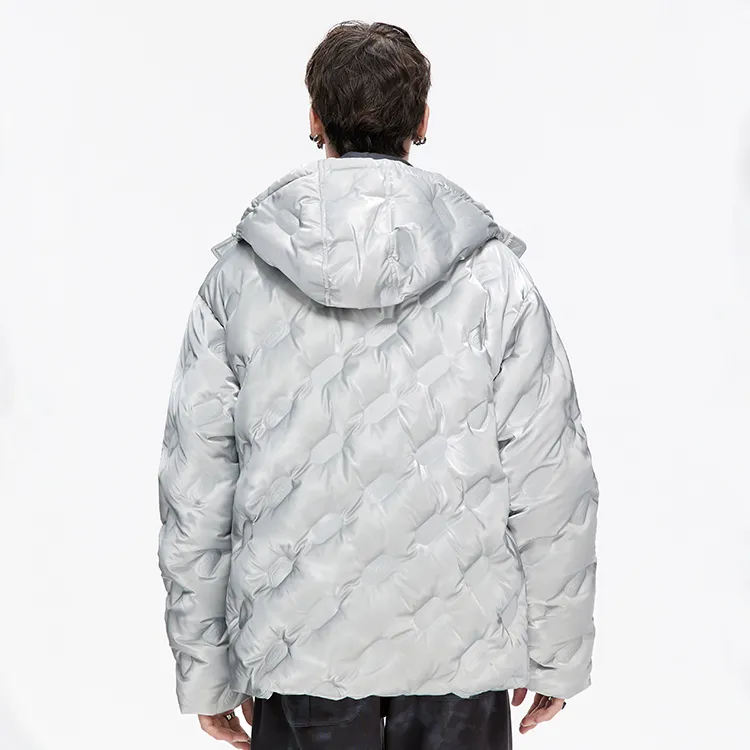 Boy London Down Jacket Winter Unisex Gray-7
