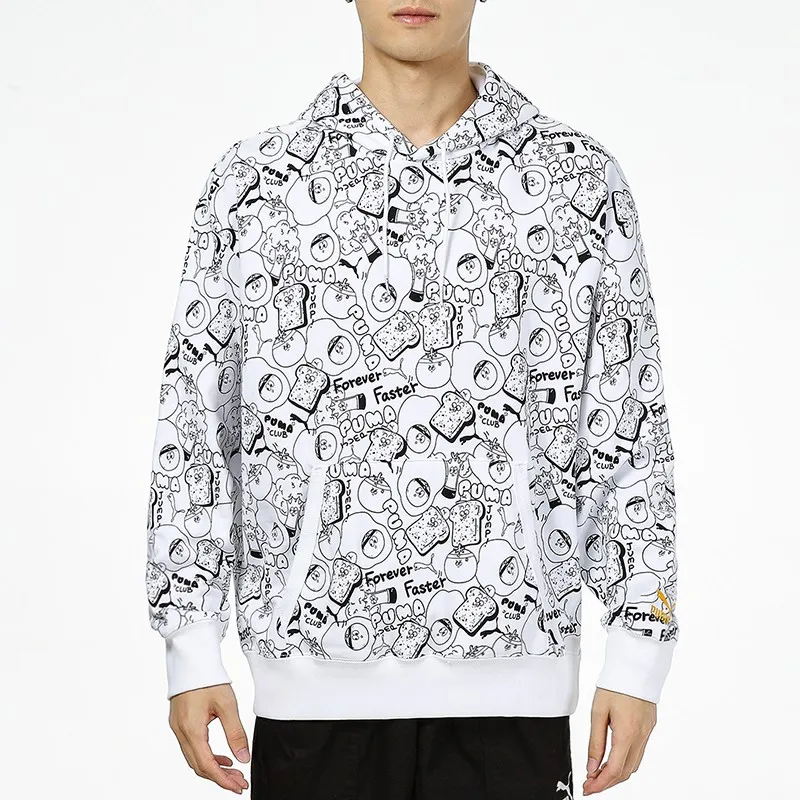 PUMA Sweatshirts Men White-2