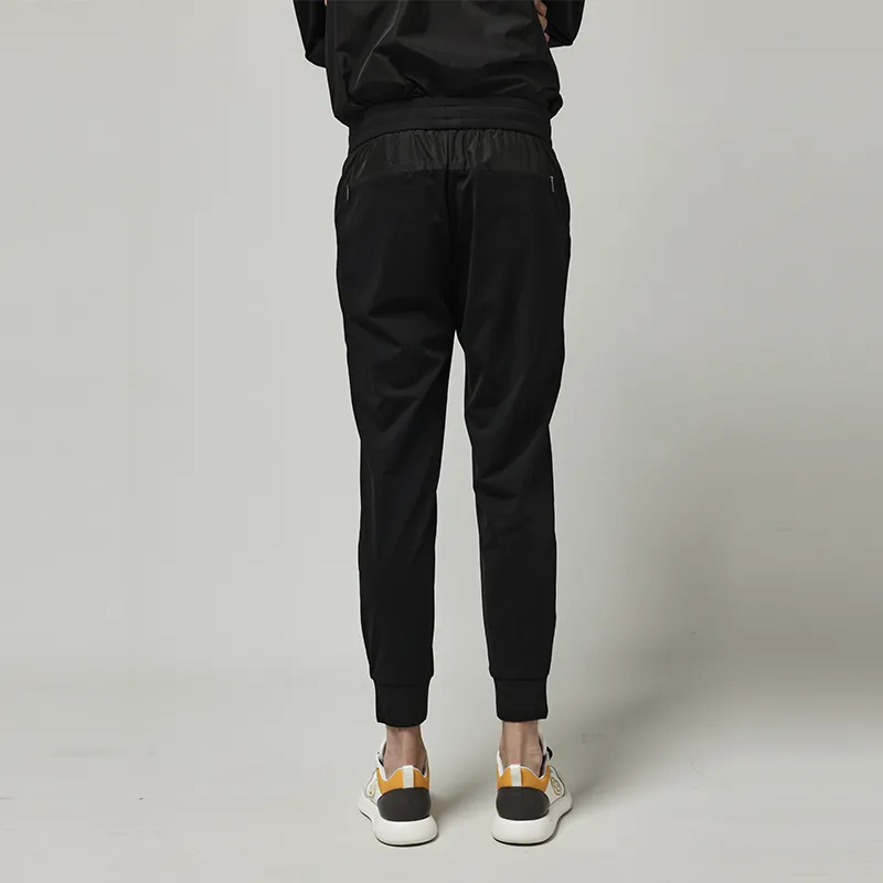RARE Knitted Sweatpants Men Black-3