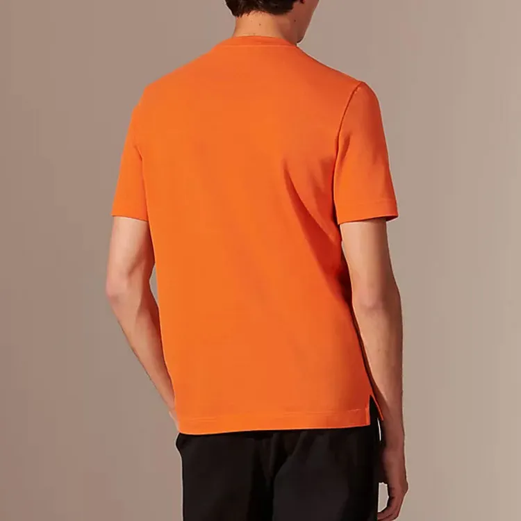 HERMES T-Shirts Men Orange-2