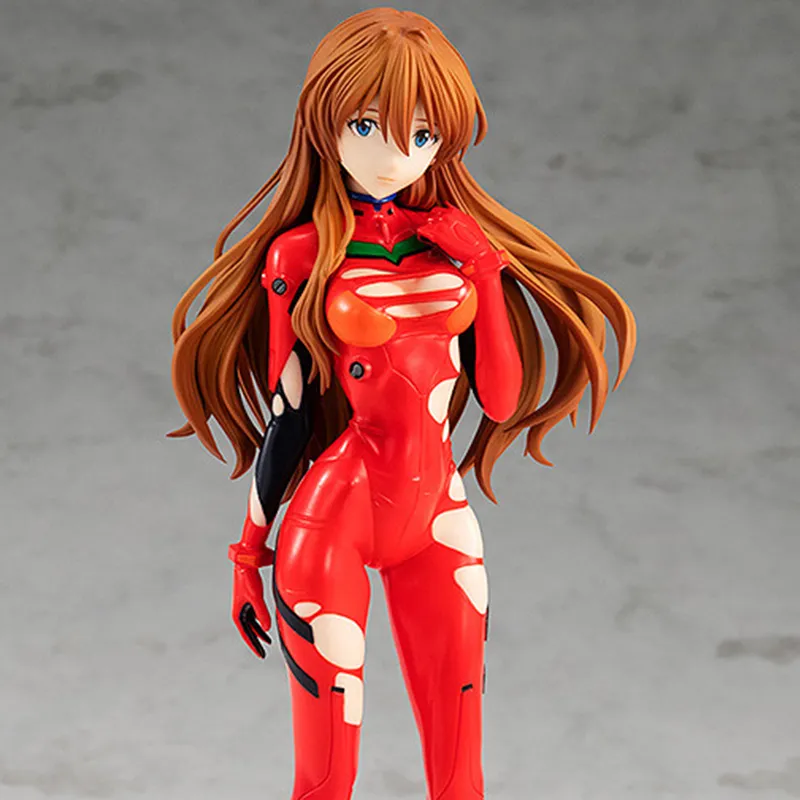 GSC Asuka Langley Soryu Pop Up Parade Neon Genesis Evangelion New Theater Version In Stock Scale Figures 18cm-1