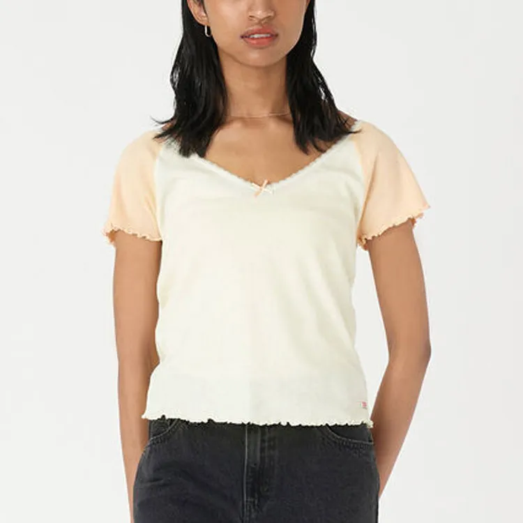 Levis Crop Tops Women's White-3