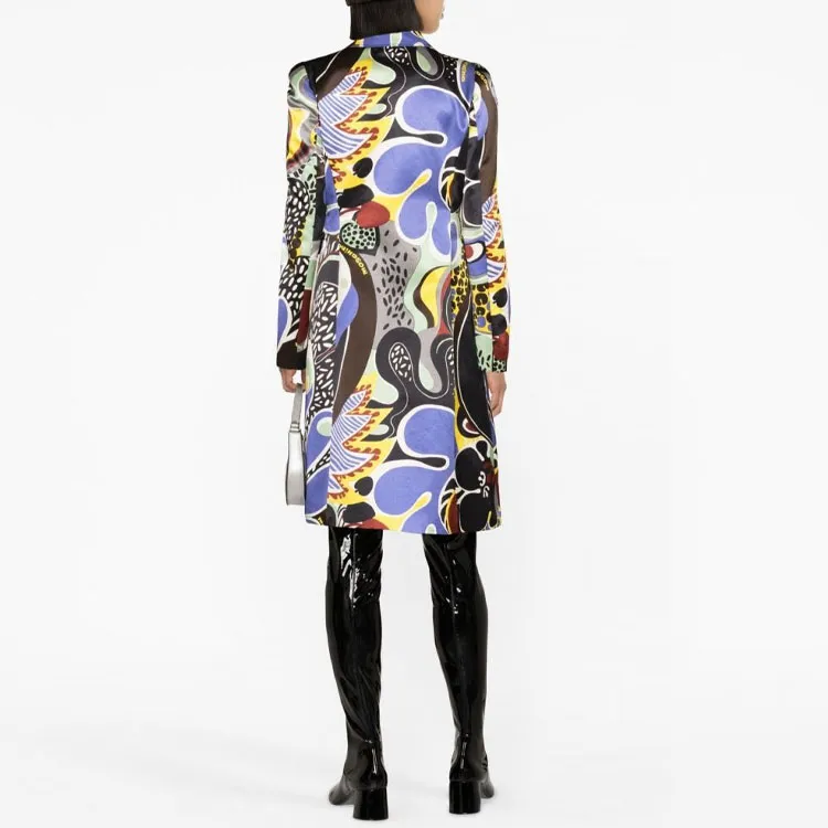 MOSCHINO Coats Women's Multicolor-2