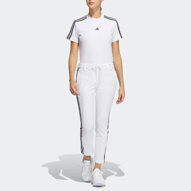 Adidas Knitted Sweatpants Women's White-4