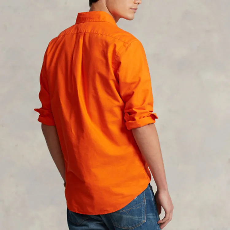 Polo Ralph Lauren Shirts Men Orange-3