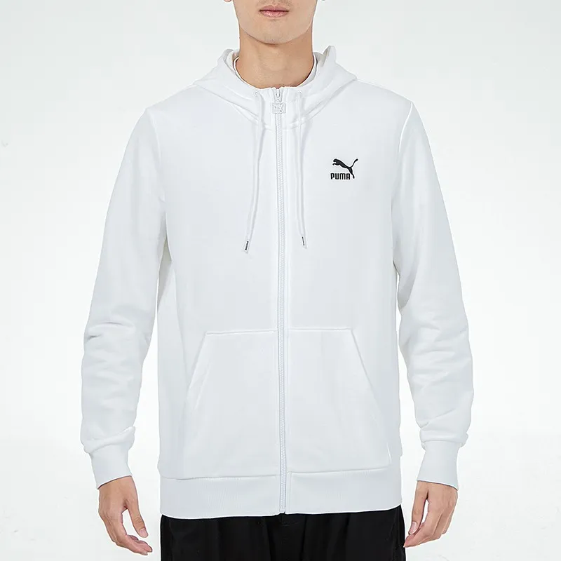 PUMA Jackets Men White-2