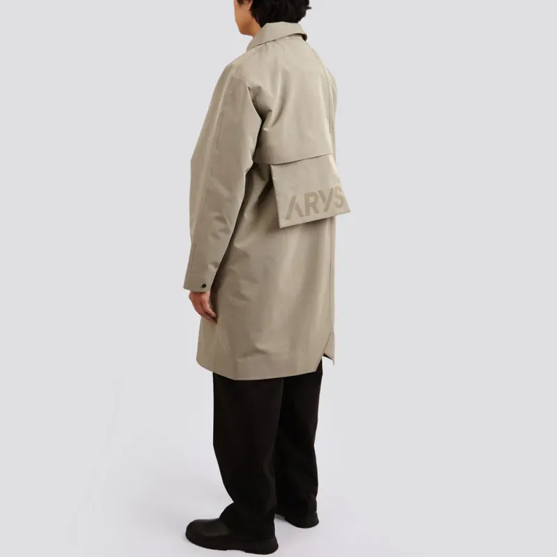 Arys Coats Men Gray Green-2