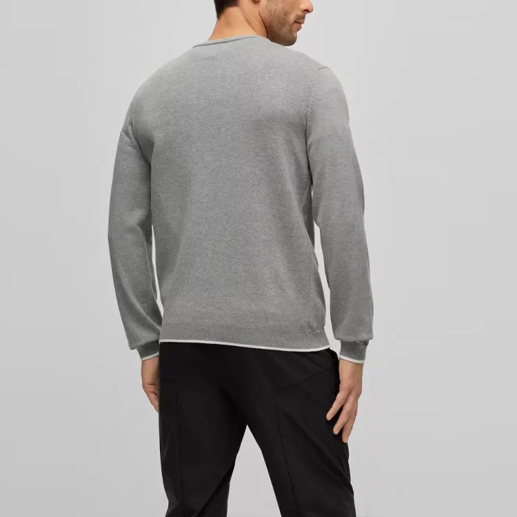 HUGO BOSS SS23 Sweater Men's Gray-4