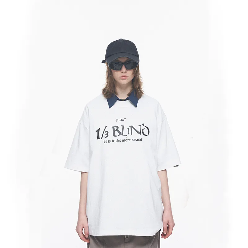 BLINDNOPLAN SS22 Straight T Shirt Unisex-2