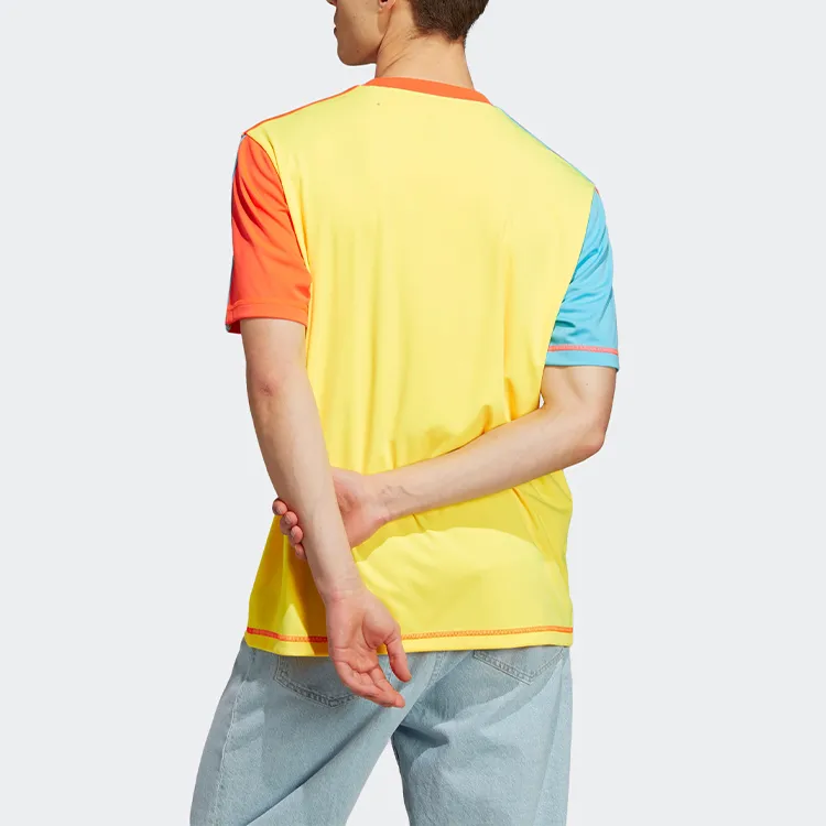 Adidas Sportswear Collection T Shirts Unisex Yellow-4