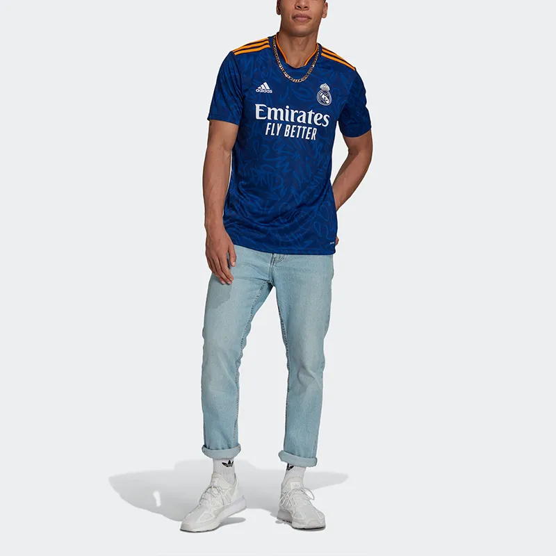 Adidas Soccer Jersey Men's Blue-2