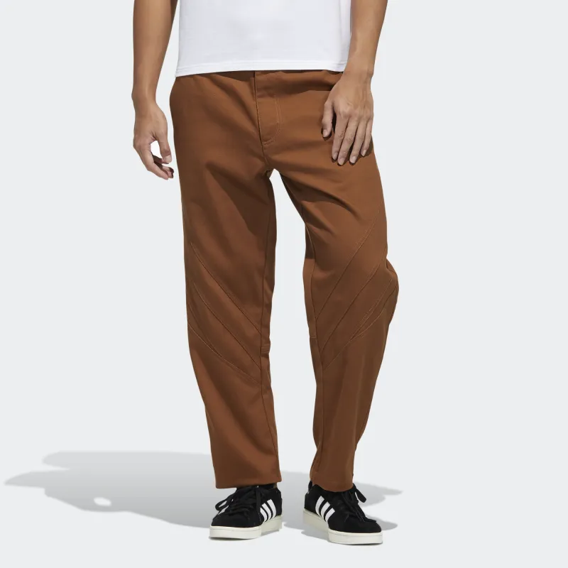 Adidas Originals Knitted Sports Pants Men's Brown-1