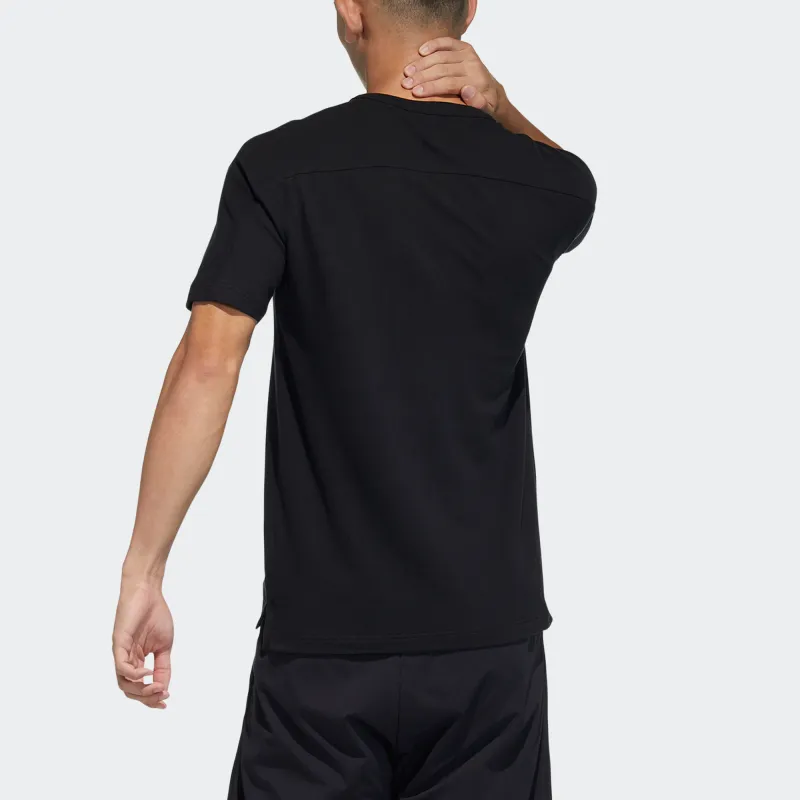Adidas Raglan Sleeve T-Shirt Men's Black-1
