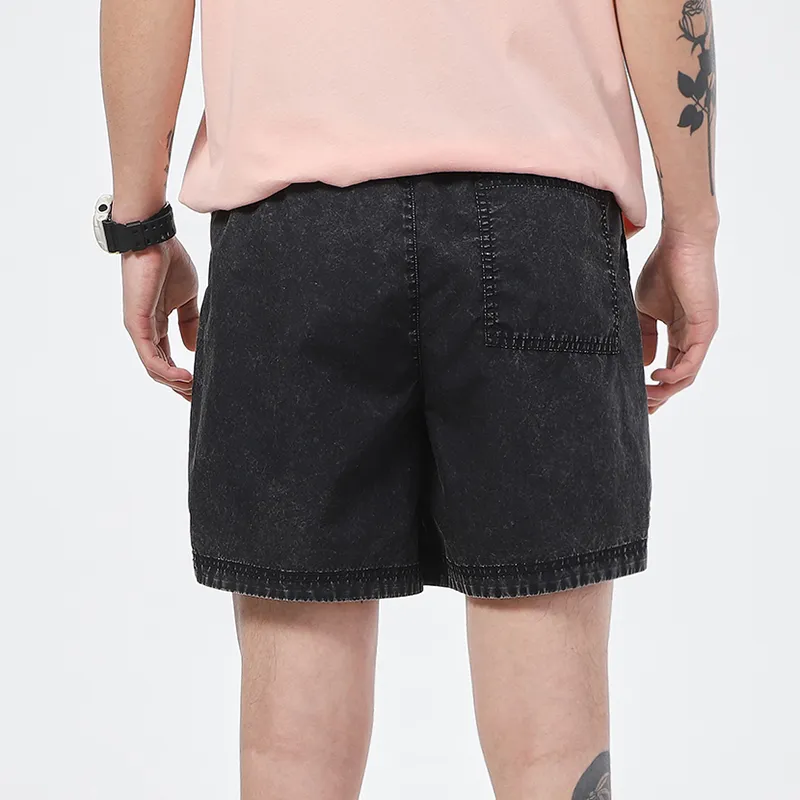 Nike Denim Shorts Men Black-4