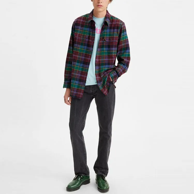 Levis Jeans Men Gray Black-5