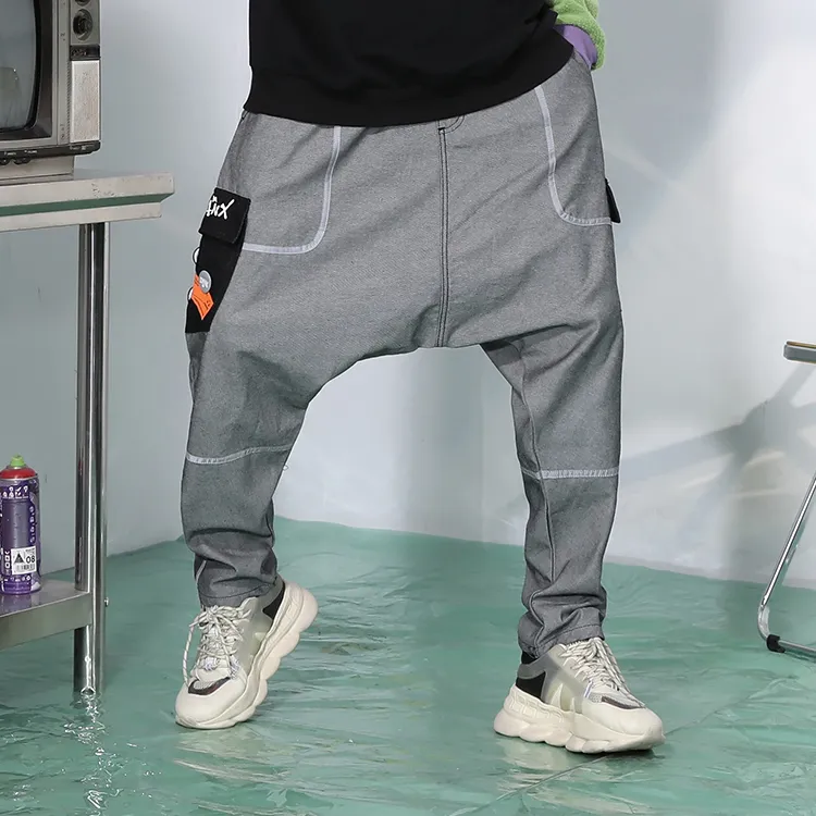 GENANX Baggy Pants Jeans Unisex-9