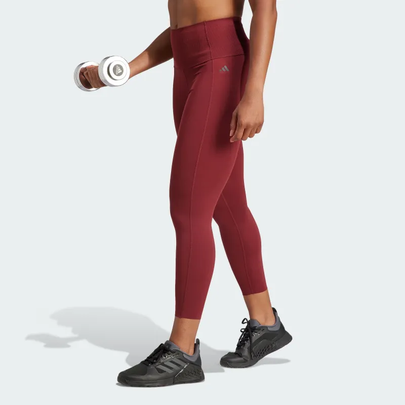 Adidas Free Shipping With AdiClub Optime Power 7/8 Leggings-1