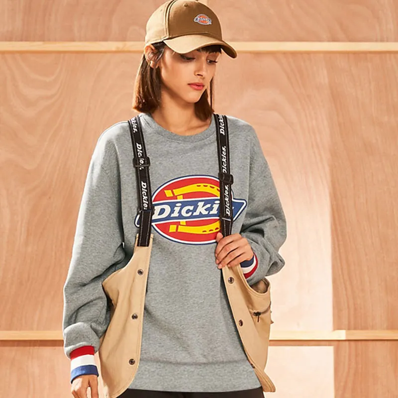 Dickies Sweatshirts Unisex Medium Feather Gray-5