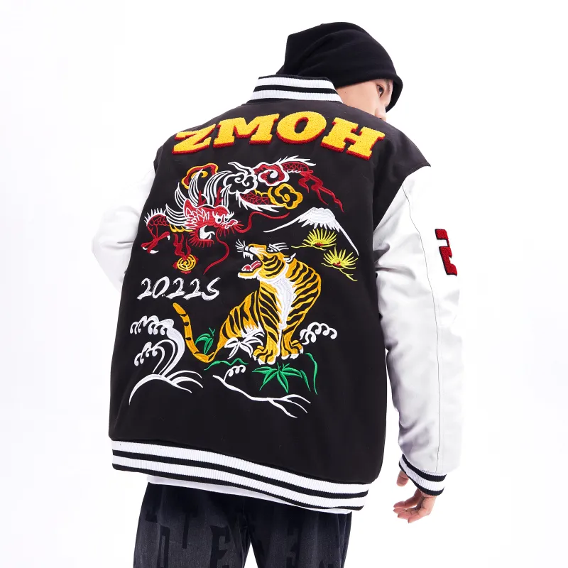 ZMOH Puffer Jacket Unisex Black-2