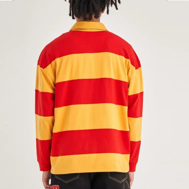 Polo shirt with tie-dye motif