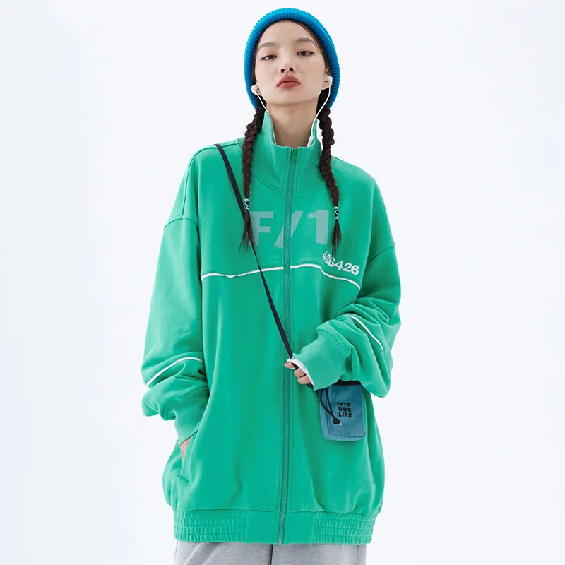 F426 Jackets Unisex Green-4