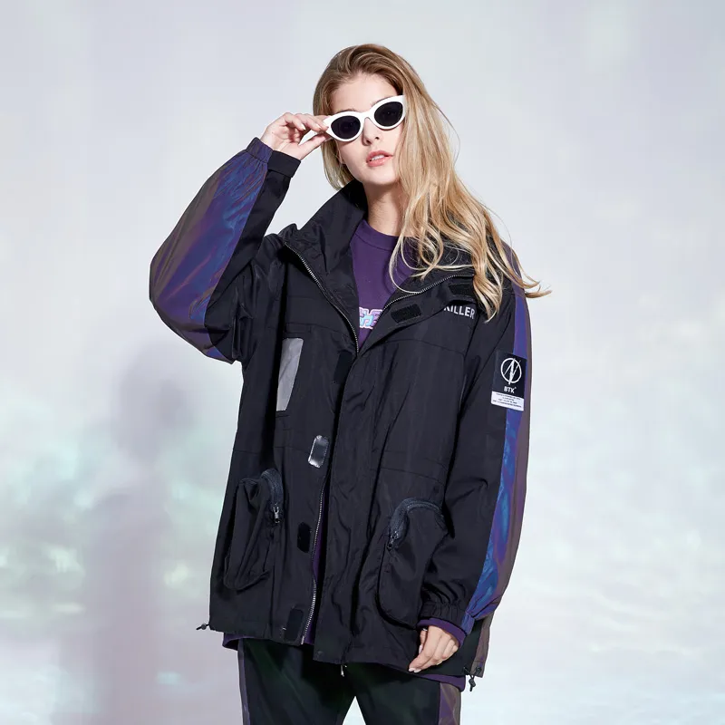 BTK Jacket Loose Fit Cargo Jacket Unisex-8