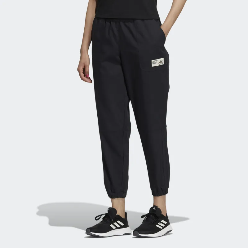 Adidas Neo Knitted Sweatpants Women's Black-1