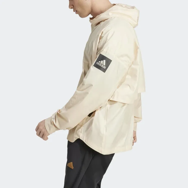 Adidas MYSHELTER Jackets Men Sand Layer Yellow-4