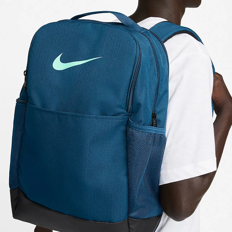 Nike Polyester Backpack Medium Size Unisex Turquoise-4