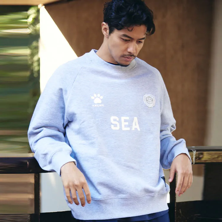 KELME KELME X WIND AND SEA CO BRAND Sweatshirt Men's-4
