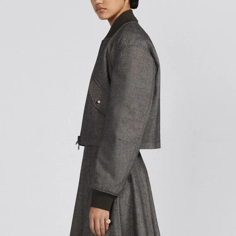 DIOR Jackets Women's Gray-4