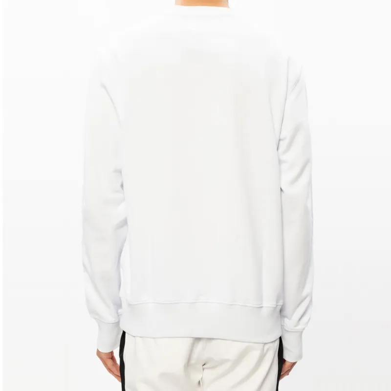 VERSACE JEANS COUTURE Crew Neck Sweatshirt Men's White-2