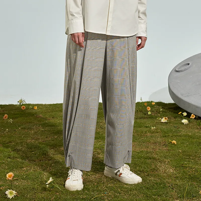 Bosieagender Straight Casual Pants Unisex-2