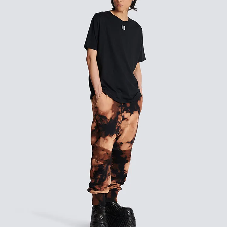 BALMAIN T Shirts Men Black-3