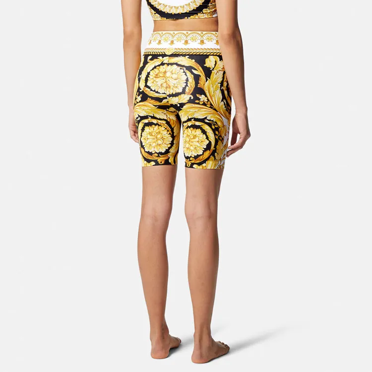 VERSACE Casual Shorts Women's Yellow-2