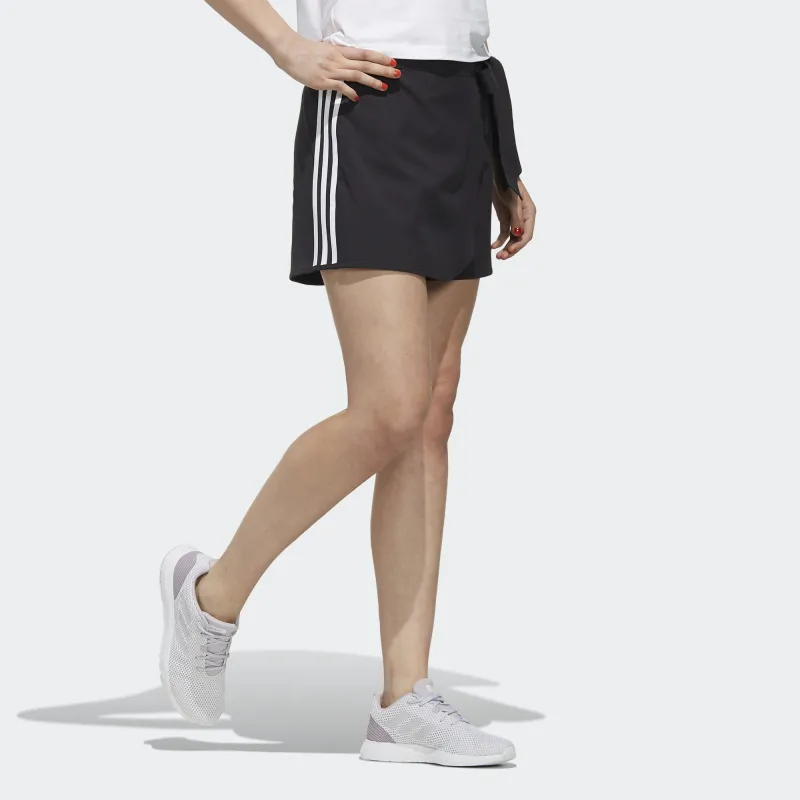 Adidas Neo Casual Short Skirts Women's Black-3