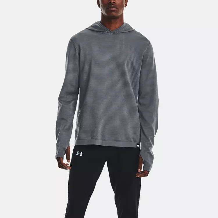 Under Armour T Shirts Men Peach Gray-2