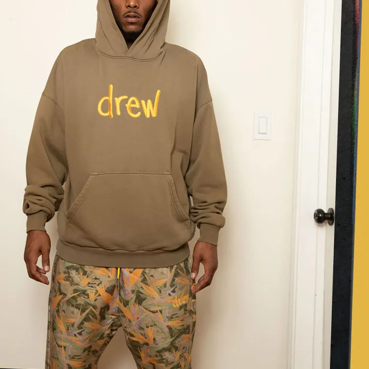 Drew House Sweatshirts Unisex Olive Green-4