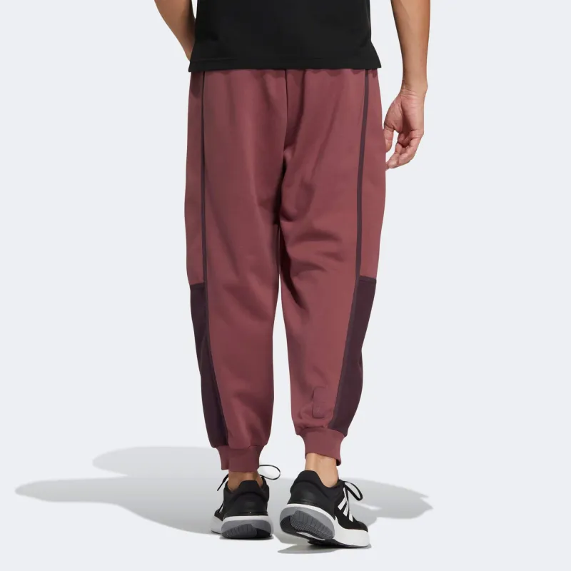 Adidas Sweatpants Men's Dark Red-2