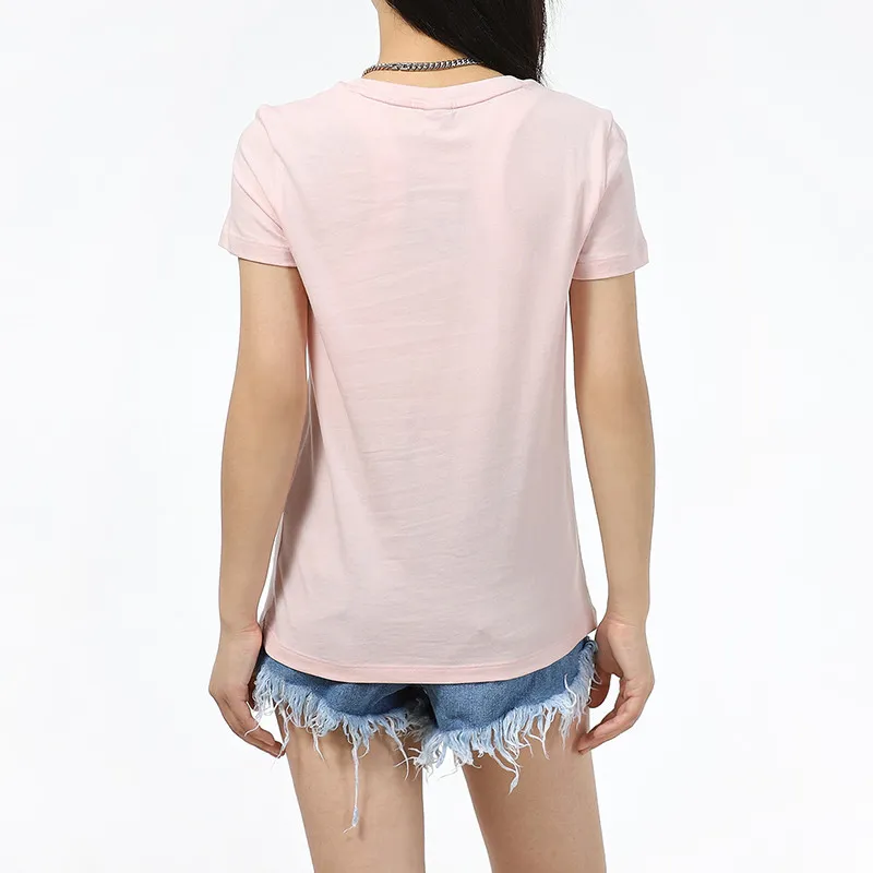 PUMA CLASSICS T Shirts Women's Pink-3