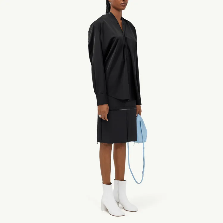 MM6 Maison Margiela Shirts Women's Black-2