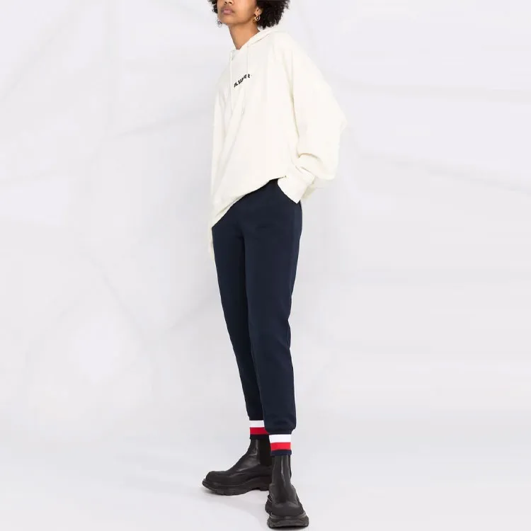 Tommy Hilfiger SS23 Knitted Sweatpants Women's Marine Blue-3