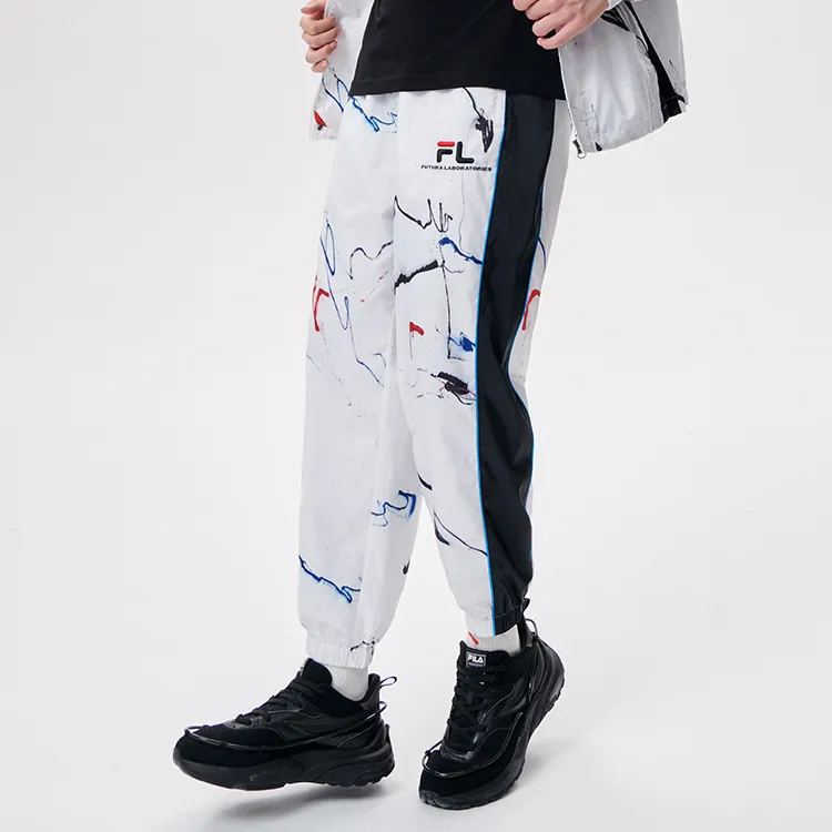 FILA FUSION Knitted Sweatpants Men Lightning Iridescent-4
