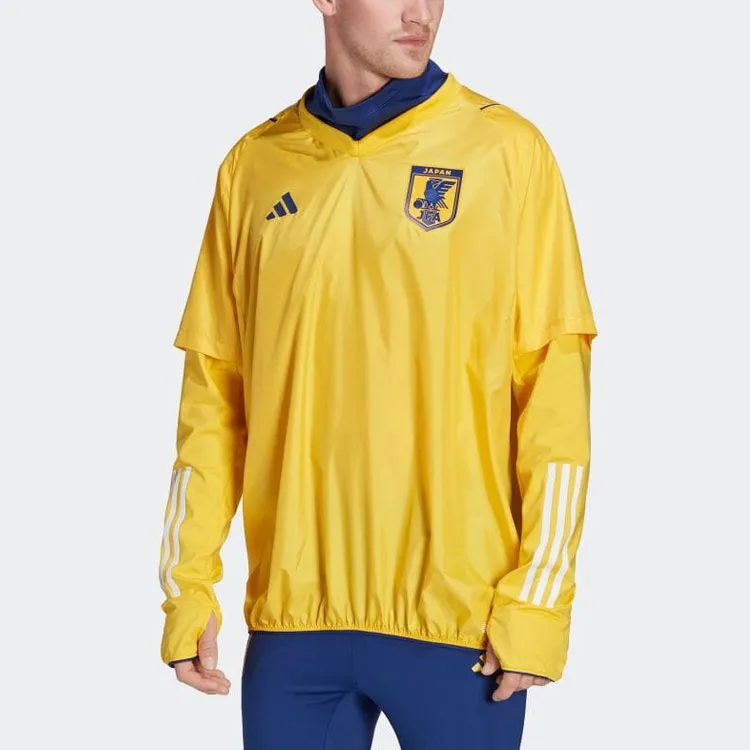 Adidas Japanese Football Team Olympic Series Soccer Jerseys Men's Yellow-1