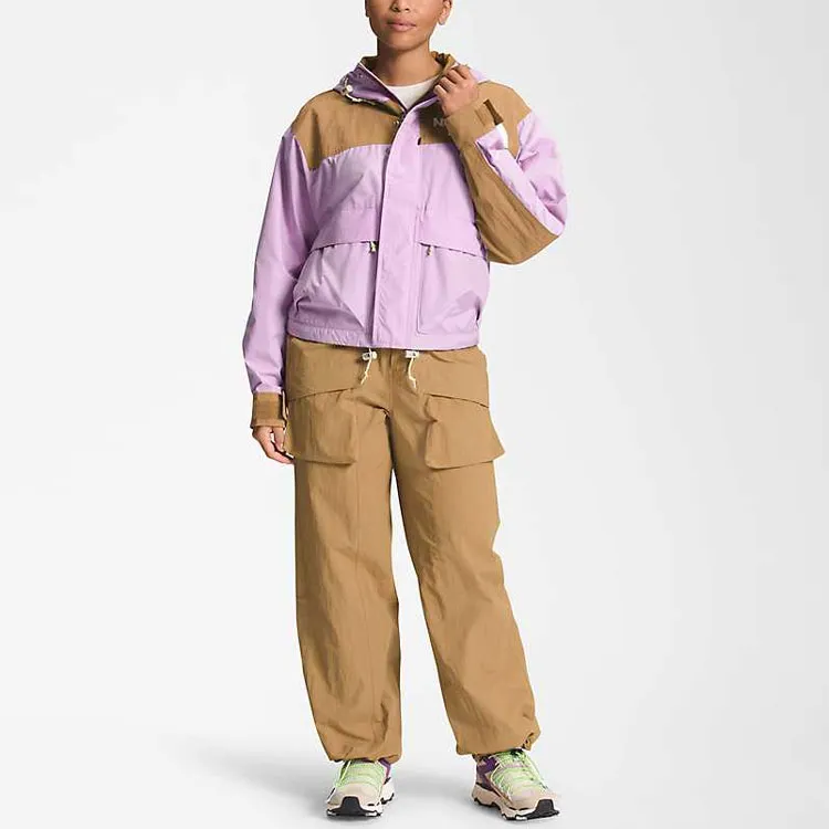 THE NORTH FACE Low Fi Hi Tek SS23 Waterproof And Windproof To Keep Warm Windbreaker Jacket Women's Pink-2