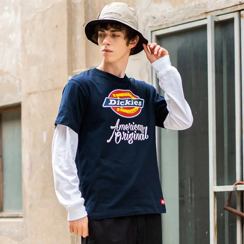 Dickies T Shirt Unisex Dark Navy Blue-3
