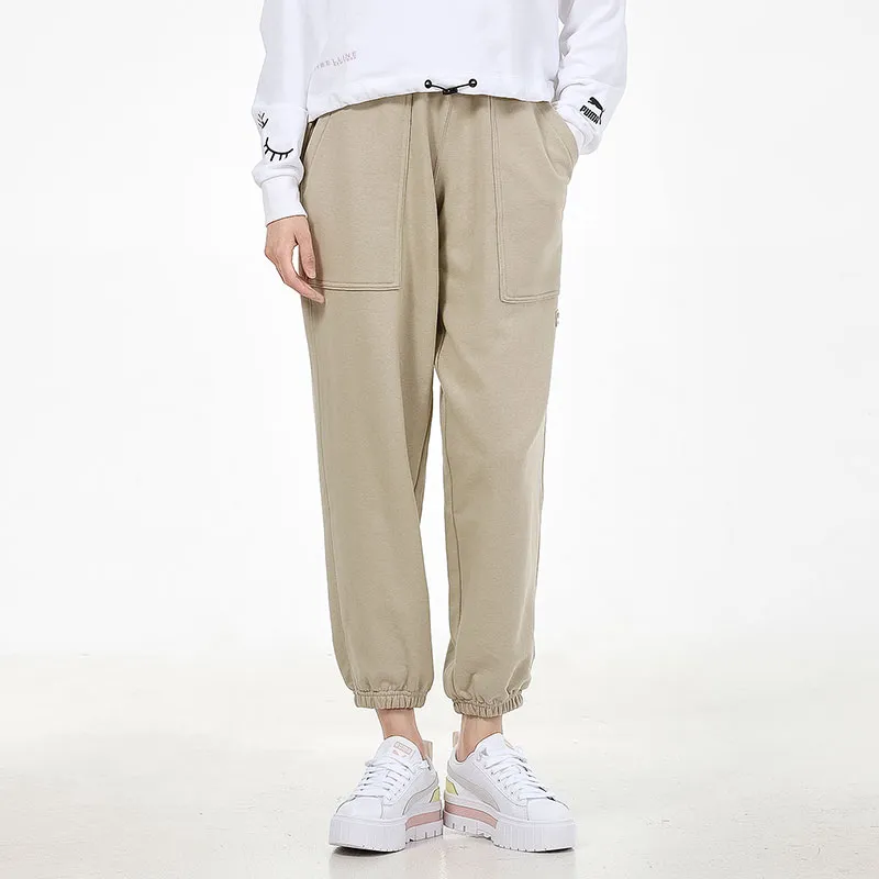 PUMA Sports Pants Women's Khaki-2