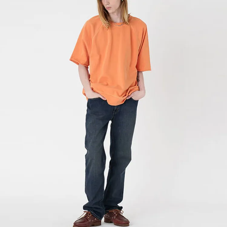Levis T-Shirts Men Orange-2