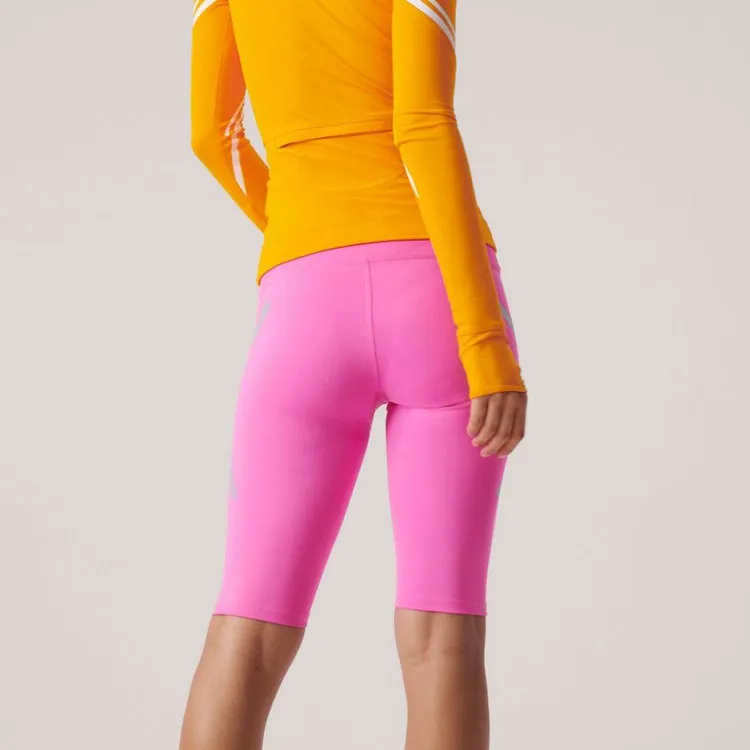 Adidas x Stella McCartney SS23 Sports Shorts Women's Cream Pink-3